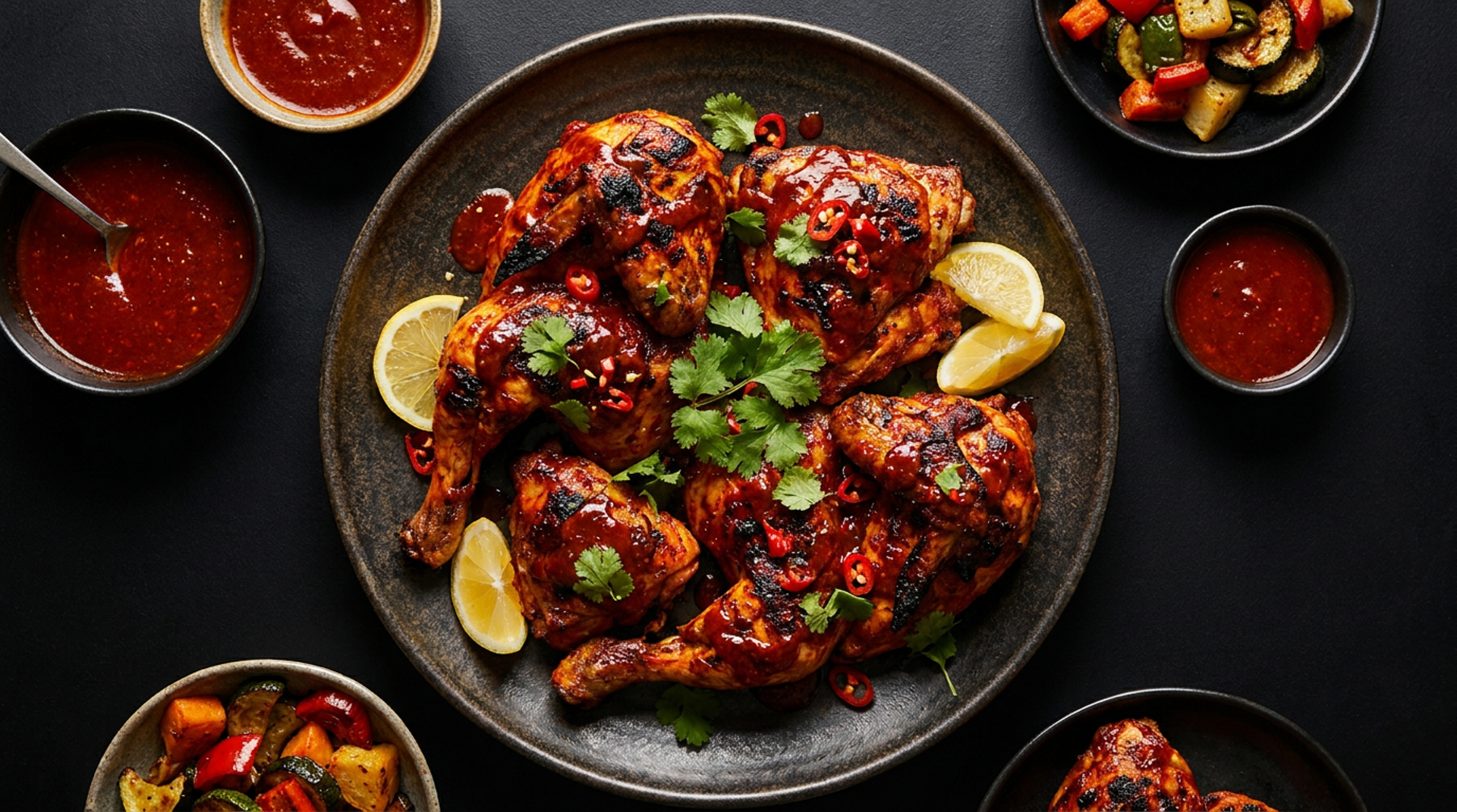 Organic and steroid-free chicken