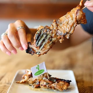 Two Chicken Thigh Skewers (4thighs) Boneless