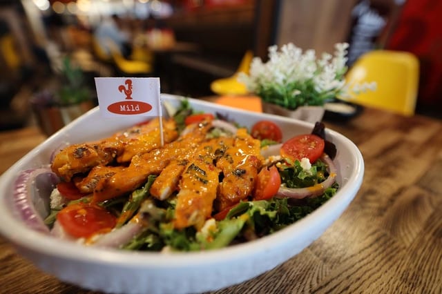 Peri-Chicken Salad.