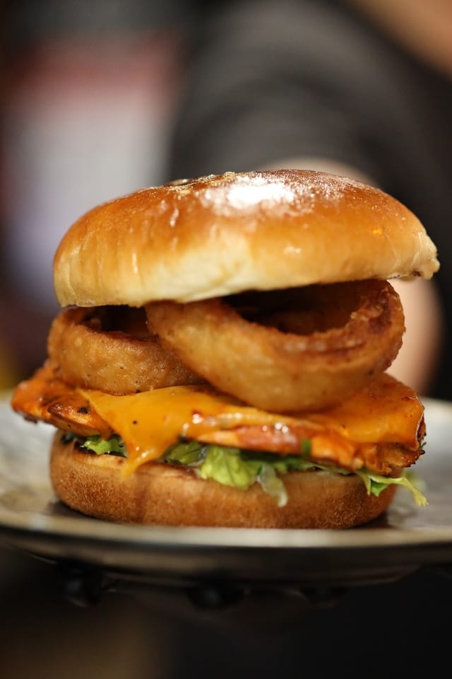 Peri-Royal Chicken Sandwich.