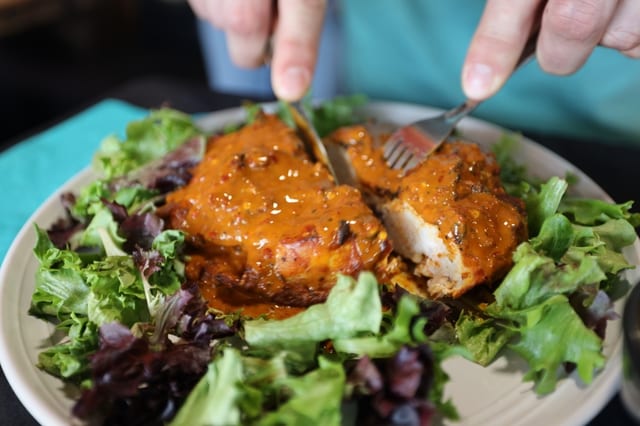 Butterfly Chicken with Crispy Skin Boneless.