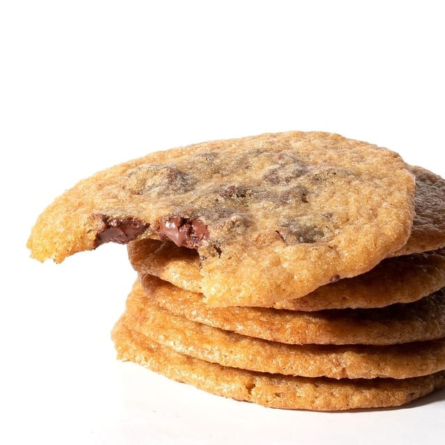 Home Baked Choc Chip Thin Cookies 4pcs.
