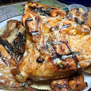 Platter for 2 - (Whole Chicken 8 pieces + any 2 sides)