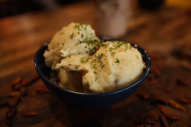 Creamy Garlic Mash Potato.