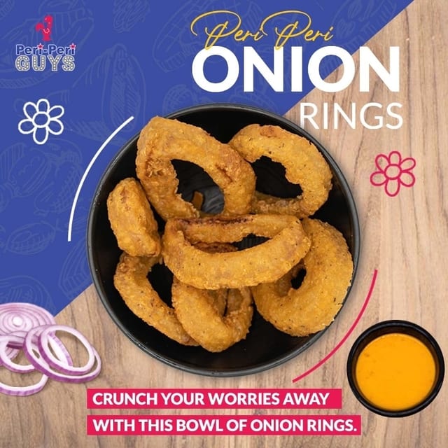 Peri-Onion Rings ( 6pcs ).