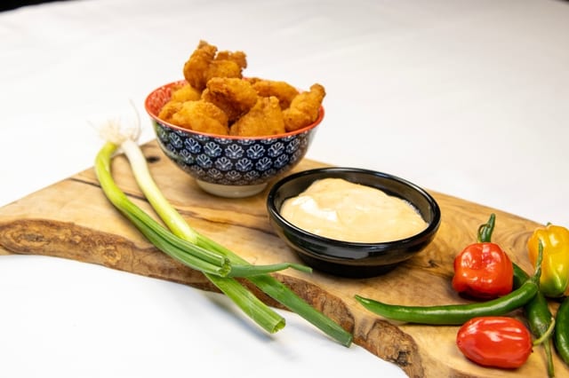 Honey Fried Shrimp.