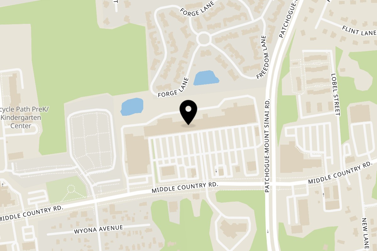 Map showing the location of Peri-Peri Guys Selden on 263 Middle Country Rd in Selden