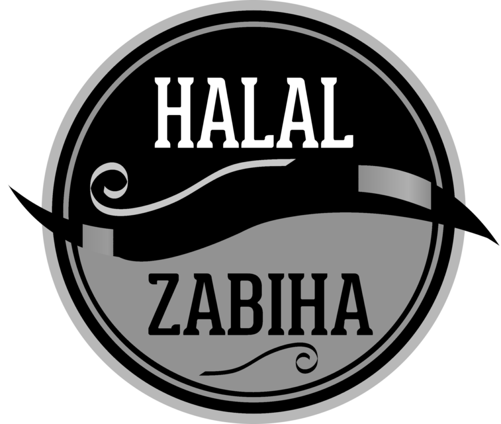 zabiha halal logo black and white