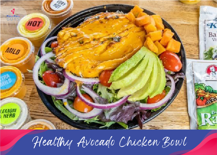 Healthy Avocado Chicken Bowl